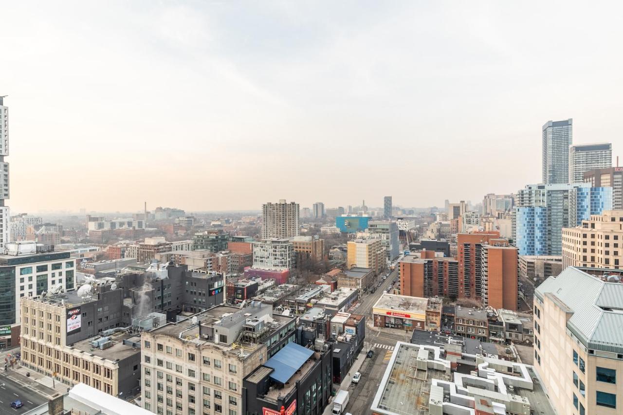 Luxury 2 Bedroom In The Heart Of Entertainment District W/ Cn Tower View Toronto Kültér fotó